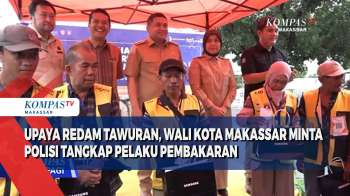 Upaya Redam Tawuran, Wali Kota Makassar Minta Polisi Tangkap Pelaku Pembakaran