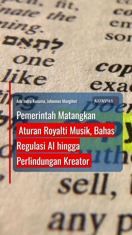 Pemerintah Matangkan Aturan Royalti Musik, Bahas Regulasi AI hingga Perlindungan Kreator