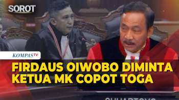 Firdaus Oiwobo Diminta Ketua MK Copot Toga Advokat Hingga Salah Sebut Nama Ketua MA