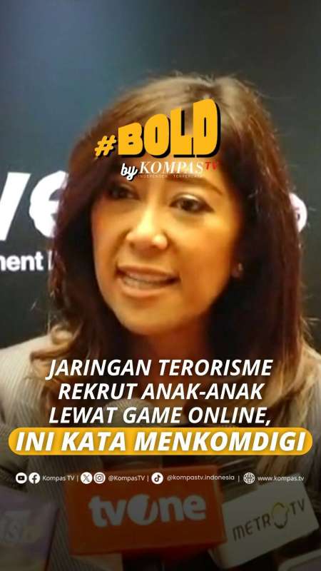 JARINGAN TERORISME REKRUT ANAK-ANAK LEWAT GAME ONLINE, INI KATA MENKOMDIGI