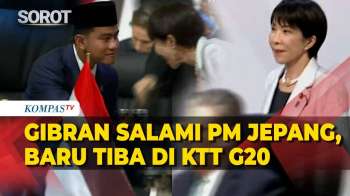 Momen Wapres Gibran Sambut PM Jepang Sanae, Baru Tiba Di Venue KTT G20