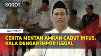 Cerita Mentan Amran Cabut Infus, Kala Dengar Impor Ilegal Lewat Sabang