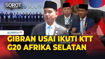 Wapres Gibran Usai Ikuti KTT G20 Afrika Selatan: Posisi Indonesia Sudah Kita Suarakan Di Mata Dunia