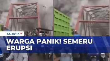 Detik-Detik Semeru Erupsi, Warga Panik Berhamburan | BERITA UTAMA