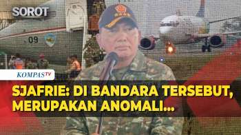 Menhan Sjafrie Beberkan Ada Anomali Di Bandara Usai Lihat Latihan Operasi Udara TNI Di Morowali