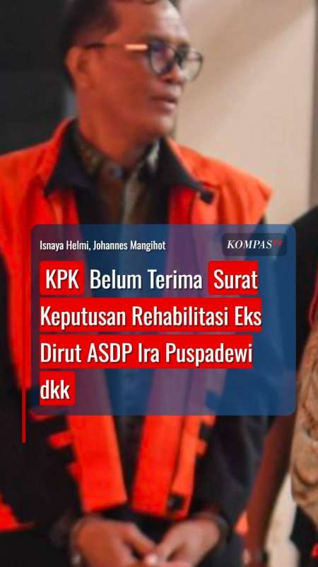 KPK Belum Terima Surat Keputusan Terkait Rehabilitasi Eks Dirut ASDP Ira Puspadewi Dkk