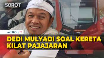 Dedi Mulyadi Buka Suara Terkait Kereta Kilat Pajajaran Dan KA Tani Mukti