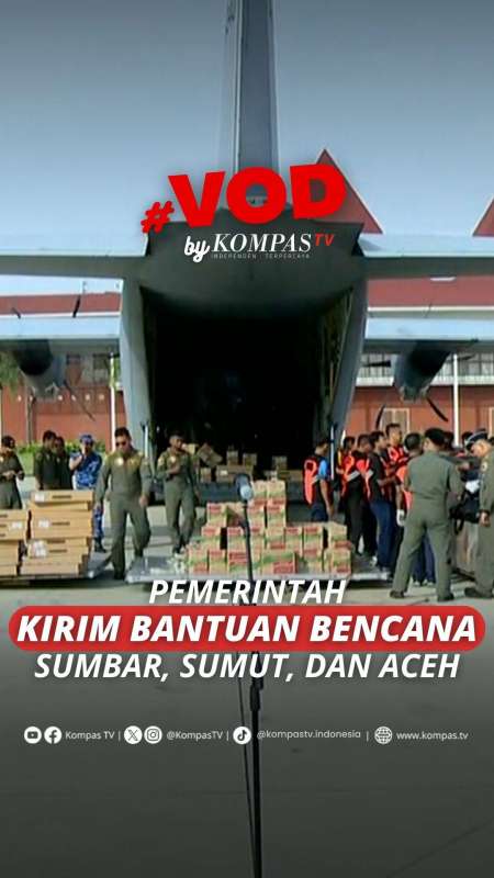 Pemerintah Kirim Bantuan Bencana Sumatra