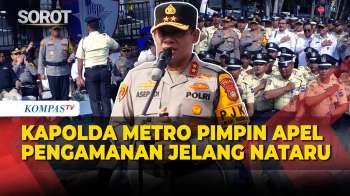 Jelang Nataru, Kapolda Metro Jaya Pimpin Apel Pengamanan Swakarsa