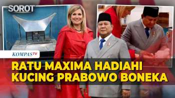 Ratu Maxima Hadiahi Prabowo Boneka Miffy Untuk Bobby Kertanegara