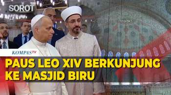 Paus Leo XIV Berkunjung Ke Masjid Biru Istanbul Di Sela-Sela Kunjungan Turkiye