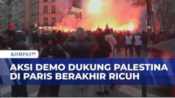 Unjuk Rasa Paris Untuk Dukung Palestina Berakhir Ricuh, Warga Turun Di Hari Solidaritas PBB
