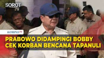 Presiden Prabowo Didampingi Bobby Nasution-Masinton Cek Korban Bencana Banjir-Longsor Di Tapanuli