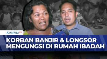 Longsor Putus Akses Utama Tapanuli Utara-Sibolga, Warga Mengungsi Ke Gereja | KOMPAS PAGI