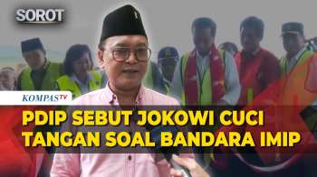 PDIP Blak-blakan Respons Bantahan Jokowi Soal Peresmian Bandara IMIP Morowali