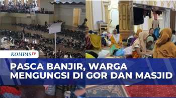 Warga Terdampak Banjir Di Aceh Mengungsi Di Masjid & Gor, Selimut Hingga Obat-Obatan Dibutuhkan
