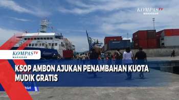 KSOP Ambon Ajukan Penambahan Kuota Mudik Gratis
