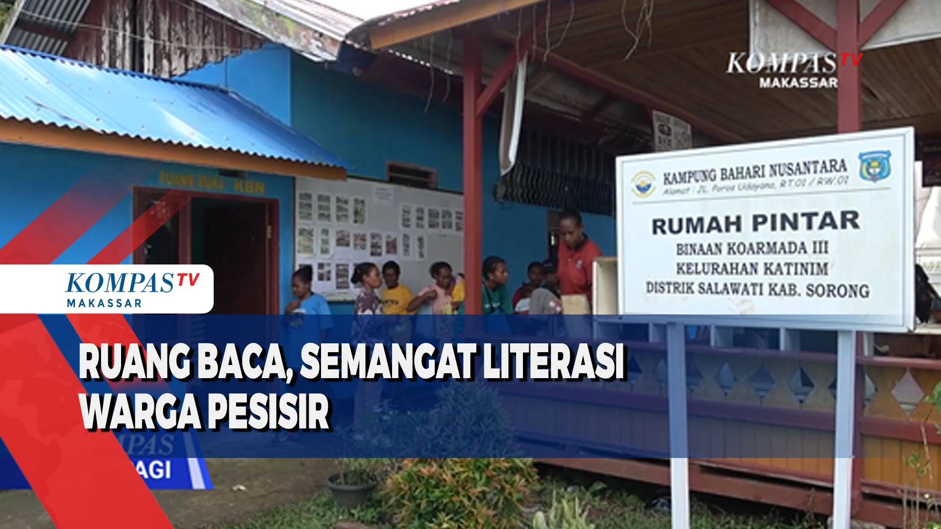 Ruang Baca, Semangat Literasi Warga Pesisir