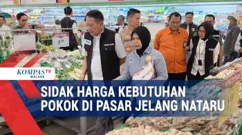 Jelang Nataru, TPID Kota Malang Sidak Harga Kebutuhan Pokok Di Pasar