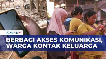 Starlink Milik Kodam I Bukit Barisan Bantu Warga Sumut Komunikasi Dengan Keluarganya | KOMPAS SIANG