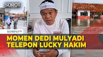 Dedi Mulyadi Telepon Lucky Hakim Minta Selesaikan Banjir Rob Indramayu