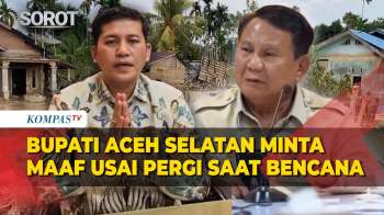 Bupati Aceh Selatan Minta Maaf Pergi Umrah Di Tengah Bencana Usai Disinggung Presiden Prabowo