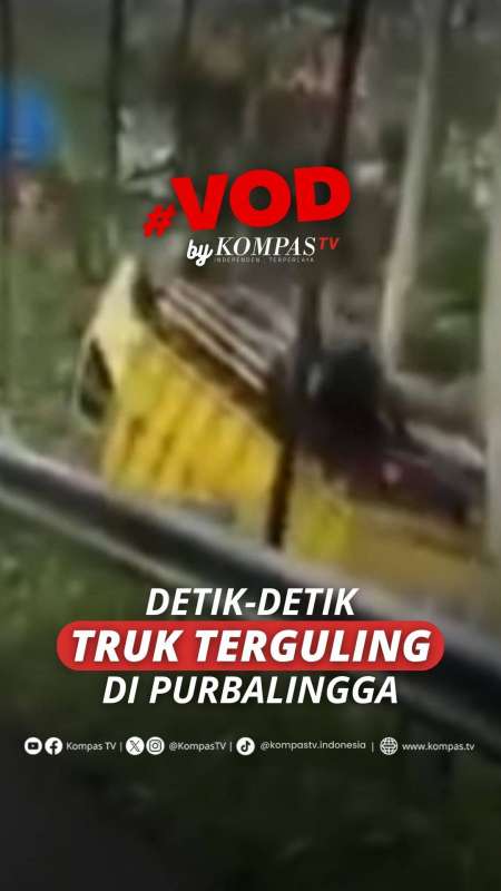 DETIK_DETIK TRUK TERGULING DI PURBALINGGA