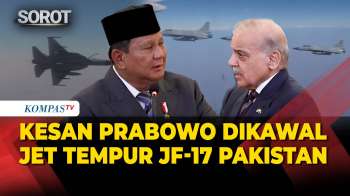 Kesan Presiden Prabowo Dikawal Jet Tempur JF-17 Pakistan Di Depan PM Shehbaz: Kehormatan Besar