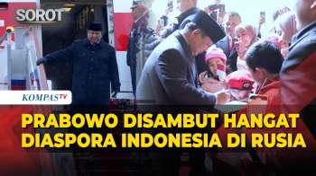Momen Prabowo Disambut Hangat Para Diaspora Indonesia Di Rusia