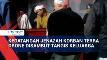 Kedatangan Jenazah Korban Terra Drone Disambut Tangis Keluarga