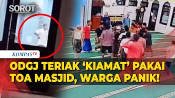 Geger! Seorang ODGJ Teriak ‘Kiamat’ Pakai Toa Masjid Bikin Panik Warga Sampang