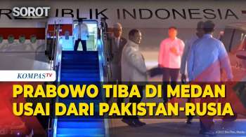 Prabowo Tiba Di Medan Usai Lawatan Dari Pakistan-Rusia, Bakal Cek Lokasi Bencana Sumatera