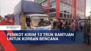 Pemkot Kirim 13 Truk Bantuan Untuk Korban Bencana