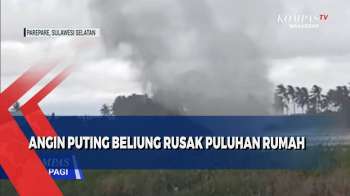 Angin Puting Beliung Rusak 30 Rumah Di Pinrang