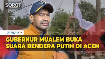 Gubernur Mualem Buka Suara Soal Bendera Putih Yang Dikibarkan Warga Aceh