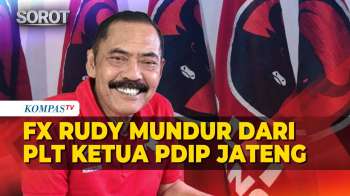 FX Rudy Beber Alasan Mundur Dari PLT Ketua DPD PDI Perjuangan Jateng