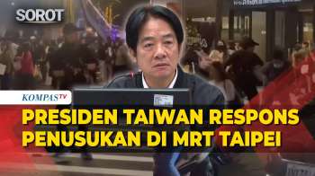 Presiden Taiwan Lai Ching Te Respons Aksi Penusukan Di MRT Taipei