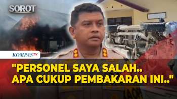 Kata Kapolres Pasca Polsek Muara Batang Gadis Dibakar Massa: Saya Akui, Personel Saya Salah