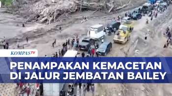 Berlakukan Sistem Buka Tutup, Jalur Jembatan Bailey Bireuen-Aceh Utara Macet | SAPA MALAM