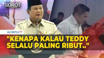 Canda Hingga Geleng-Geleng Prabowo: Kenapa Kalau Teddy Paling Ribut? Yang Presiden Saya..