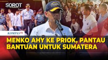 Menko AHY Ke Priok, Pantau Kiriman Bantuan Untuk Sumatera