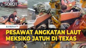 Pesawat Angkatan Laut Meksiko Jatuh Di Pantai Texas Saat Misi Kemanusiaan