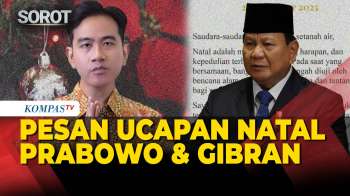 Ucapan Natal Presiden Prabowo–Wapres Gibran: Ajak Masyarakat Doakan Korban Bencana Sumatera