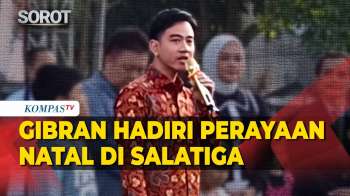 Gibran Hadiri Perayaan Natal Di Salatiga, Ajak Doakan Korban Banjir Sumatera Hingga Bagikan Kado