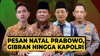 Pesan Natal Presiden Prabowo, Wapres Gibran Hingga Kapolri: Solidaritas Kemanusiaan