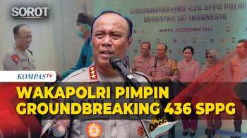 Wakapolri Pimpin Groundbreaking 436 SPPG Serentak, Dukung Program MBG