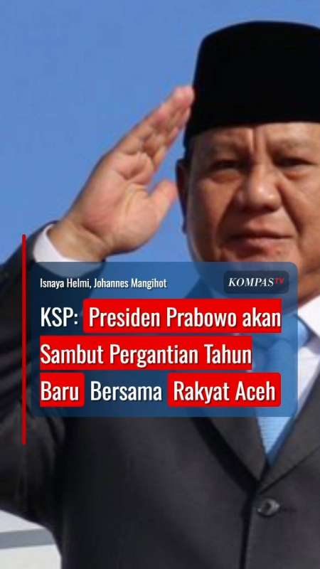 KSP: Presiden Prabowo Akan Malam Tahun Baru Bersama Rakyat Aceh
