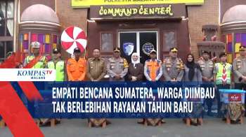 Empati Bencana Sumatera Kapolda Jatim Imbau Warga Tak Berlebihan Rayakan Tahun Baru