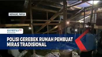 Polisi Gerebek Rumah Pembuat Miras Tradisional