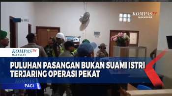Puluhan Pasangan Bukan Suami Istri Terjaring Operasi Pekat